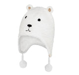 Millymook Baby Girl's Peru Hat - Polar Bear