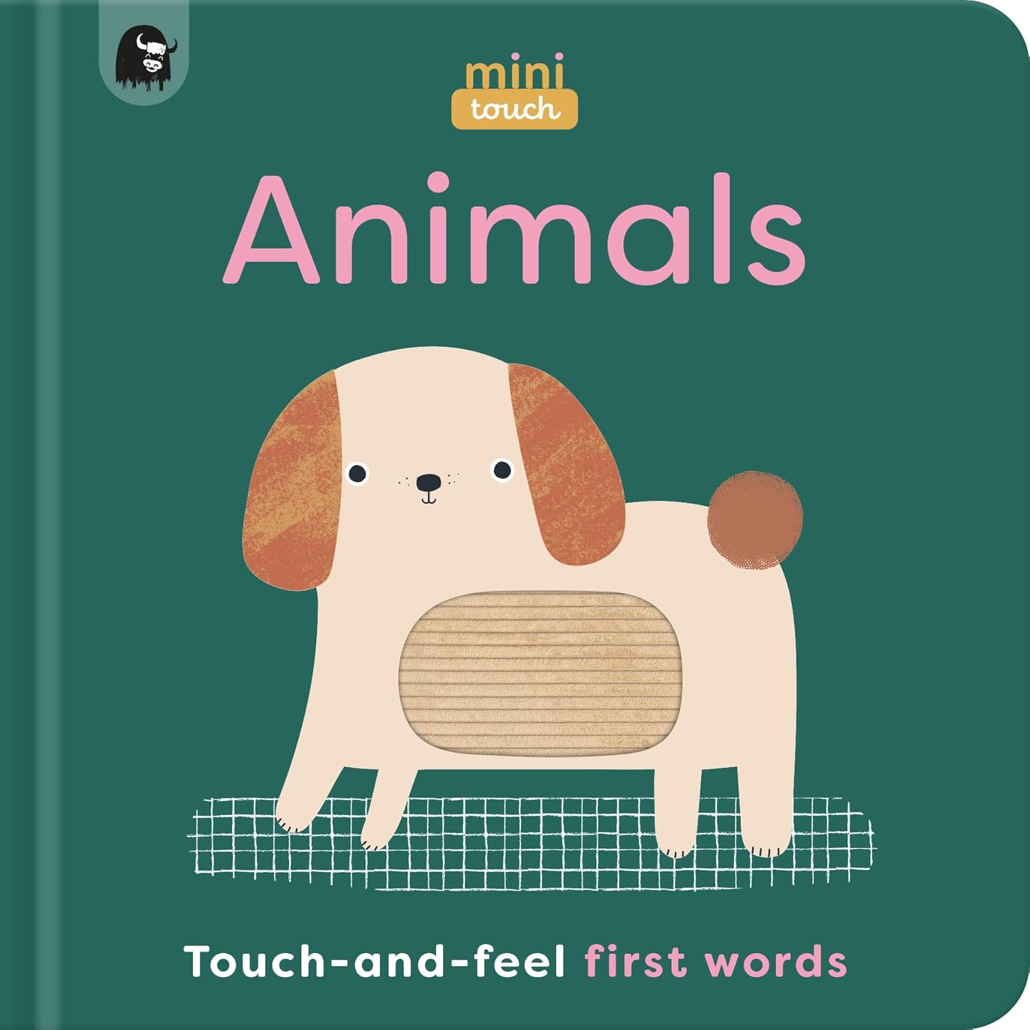 MiniTouch Books: Animals: Touch-and-feel first words