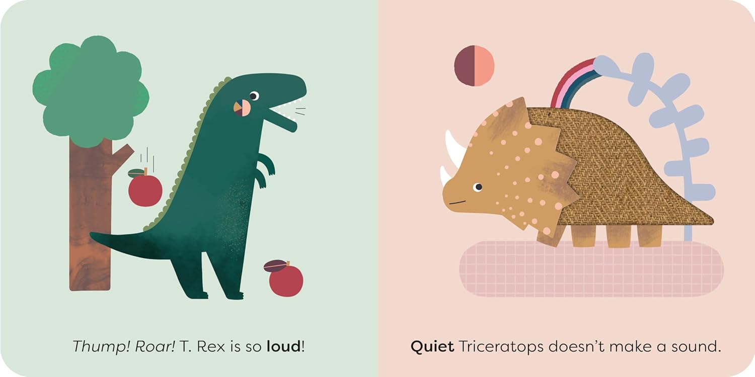 MiniTouch Books: Dinosaurs: Touch-and-feel first opposites