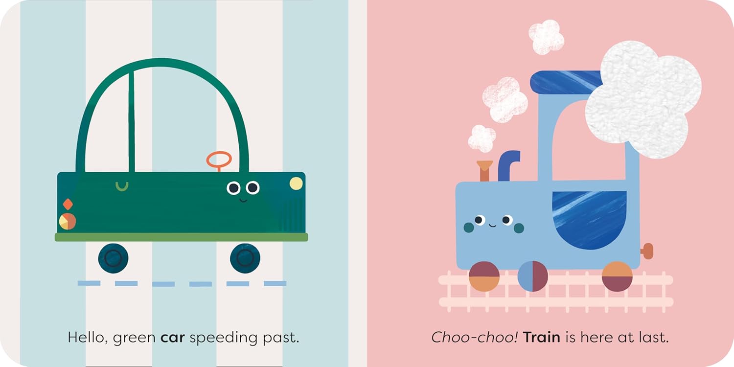 MiniTouch Books: On the Go: Touch-and-feel first vehicles