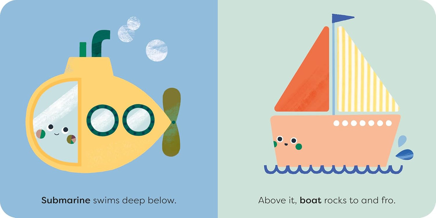 MiniTouch Books: On the Go: Touch-and-feel first vehicles