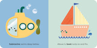MiniTouch Books: On the Go: Touch-and-feel first vehicles