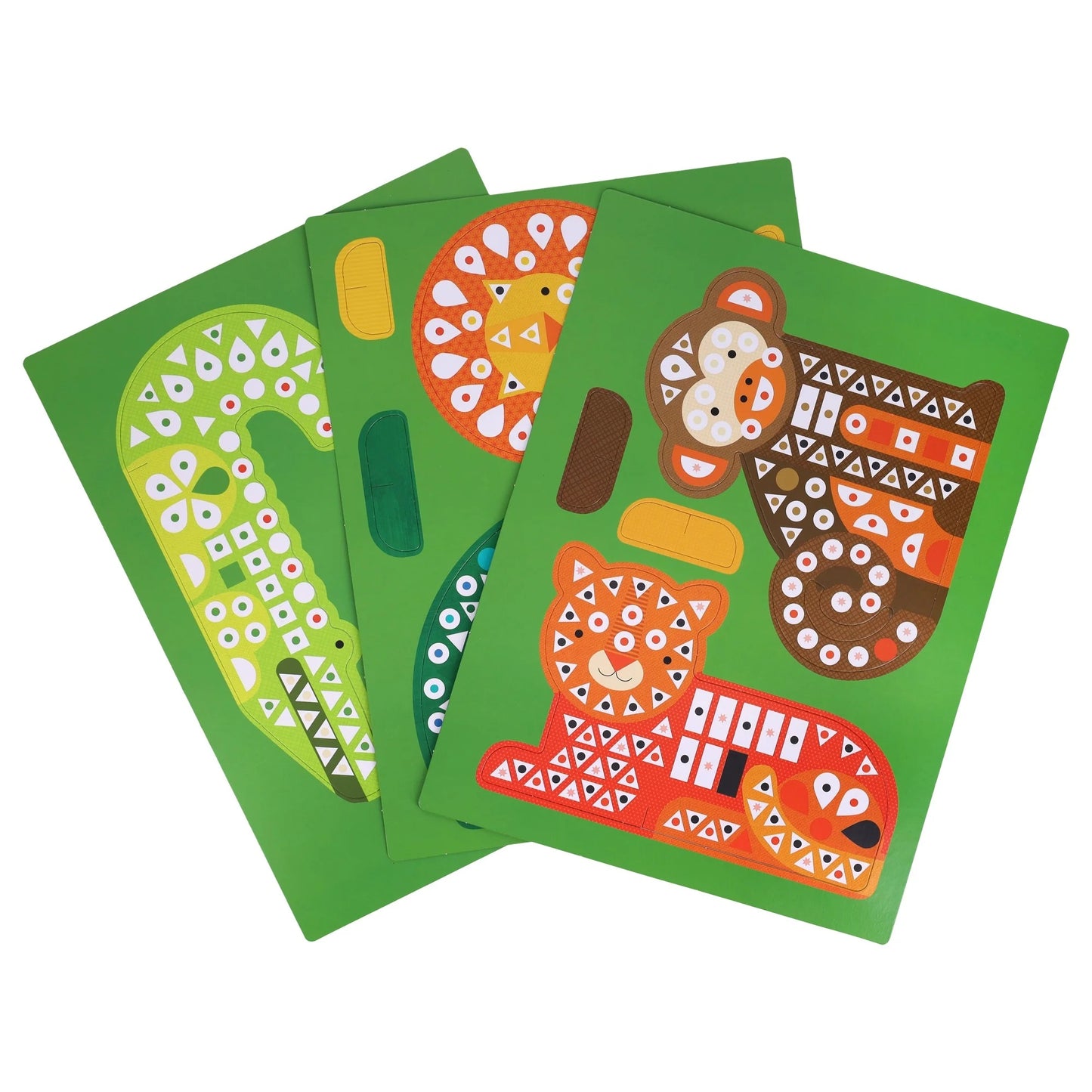 Mosaic Sticker Activity: Animal Friends