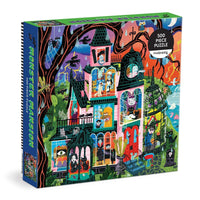 Mudpuppy Monster Mansion 500-Piece Family Puzzle