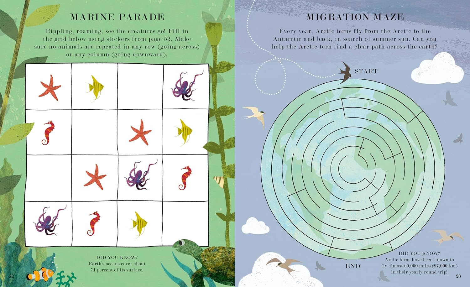 Ocean: A Peek-Through Activity Book with Over 200 Stickers