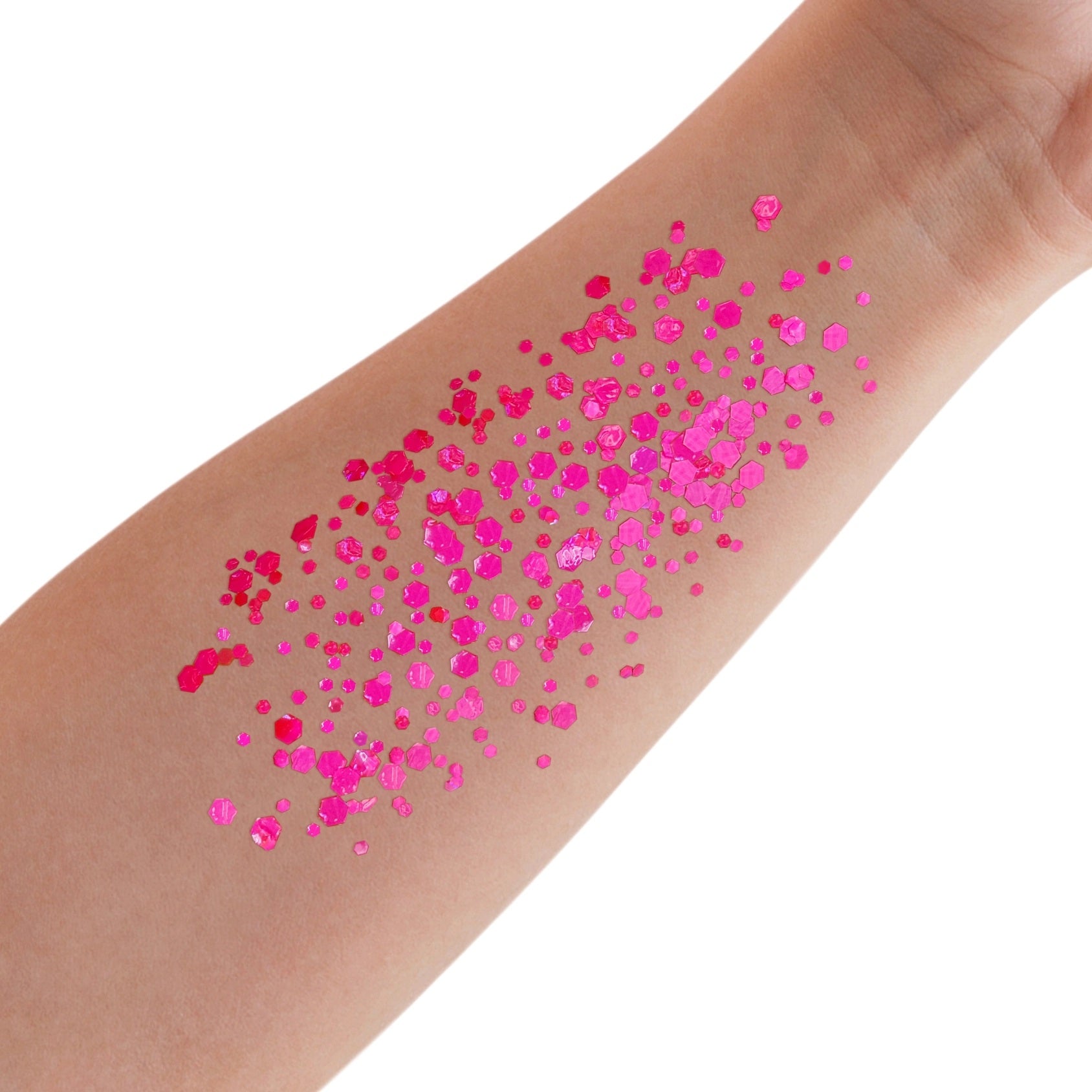 Piggy Paint Glitter Gel - Pink Chunky Confetti