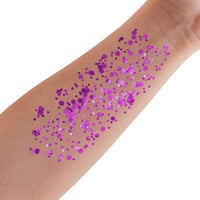 Piggy Paint Glitter Gel - Purple Chunky Confetti