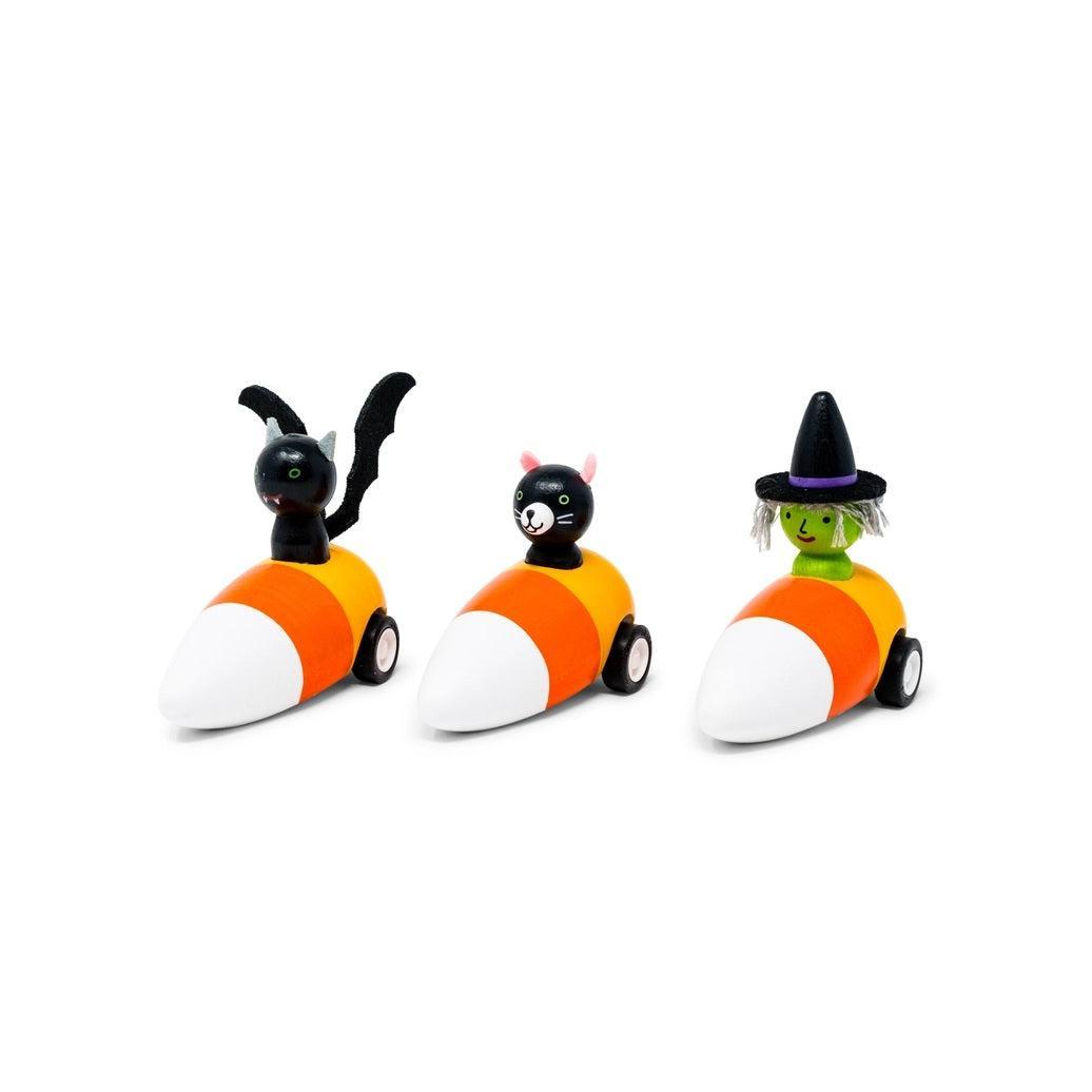 Pull-Back Halloween Candy Corns