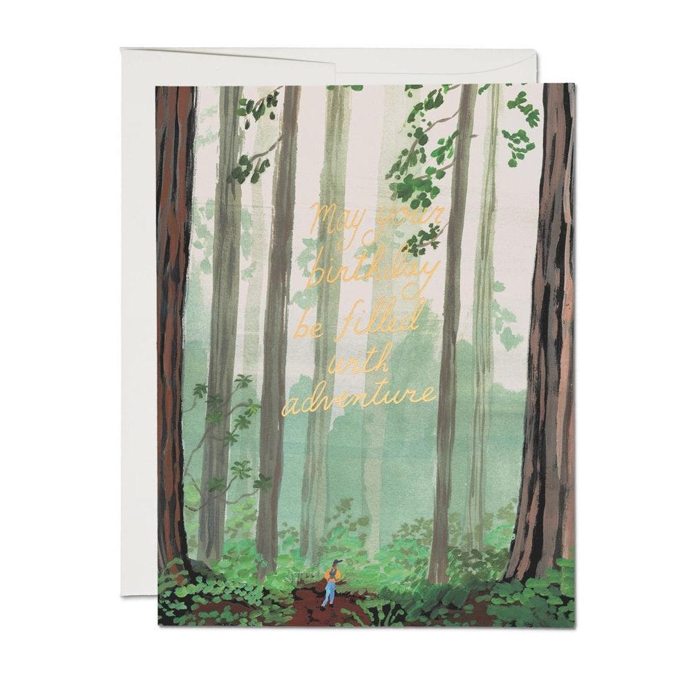 Red Cap Birthday Cards - Birthday Adventure