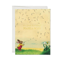 Red Cap Birthday Cards - Richard Scarry Bunny and Dandelion