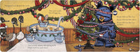 Santa Bruce Board Book with Stained Page Edges