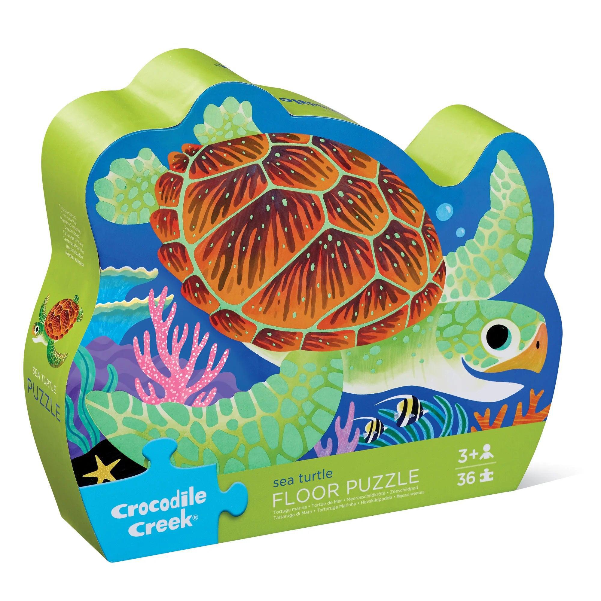 Sea Turtle 36-Piece Foil Floor Puzzle