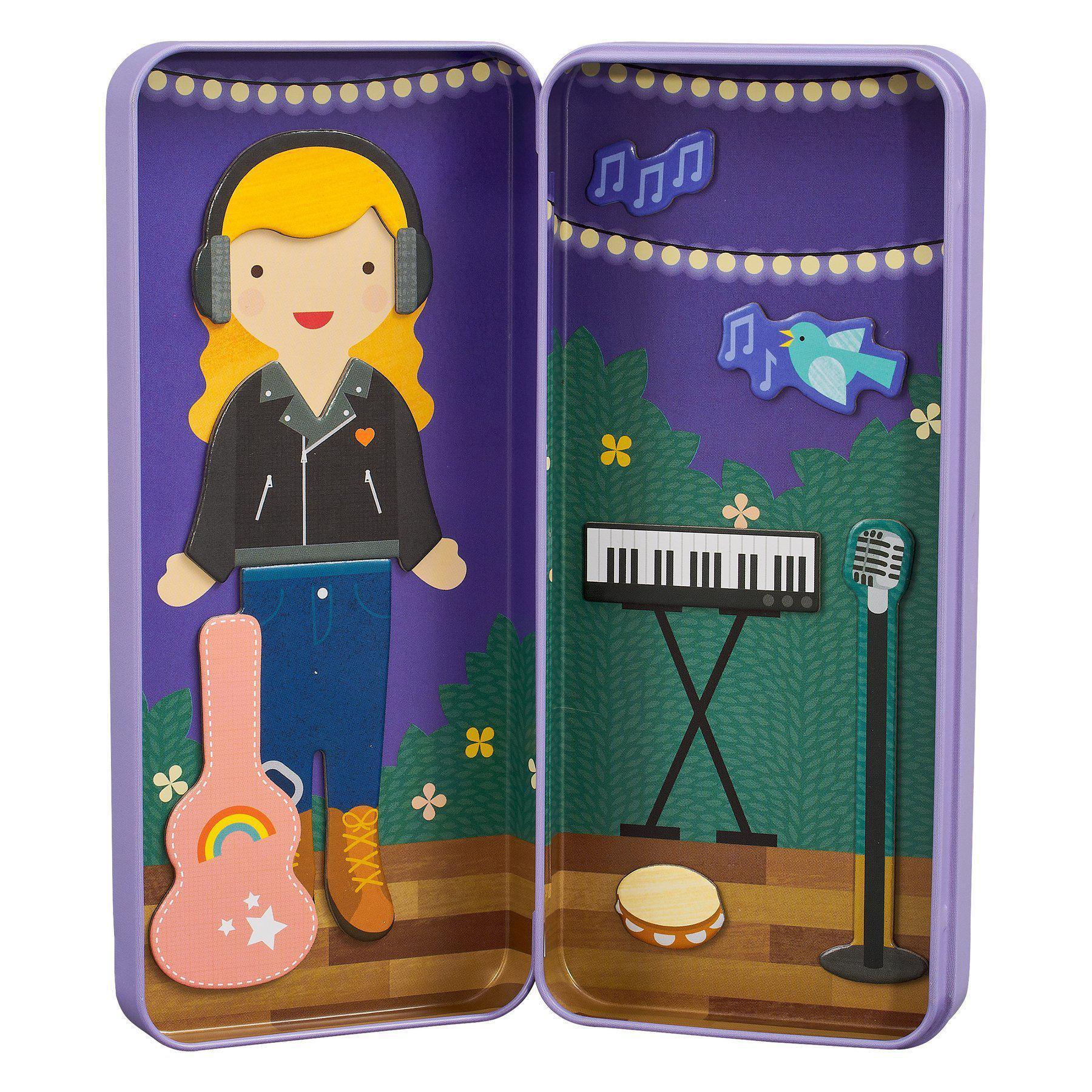 Shine Bright Travel Magnetic Dress Up Sets - Music Maker