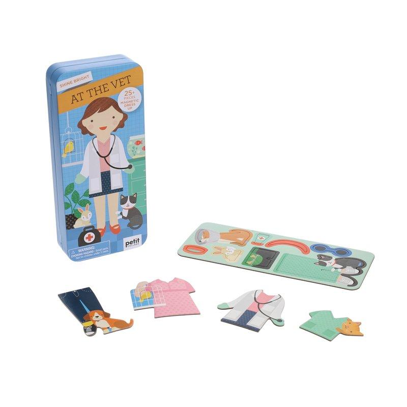 Shine Bright Travel Magnetic Dress Up Set - At the Vet