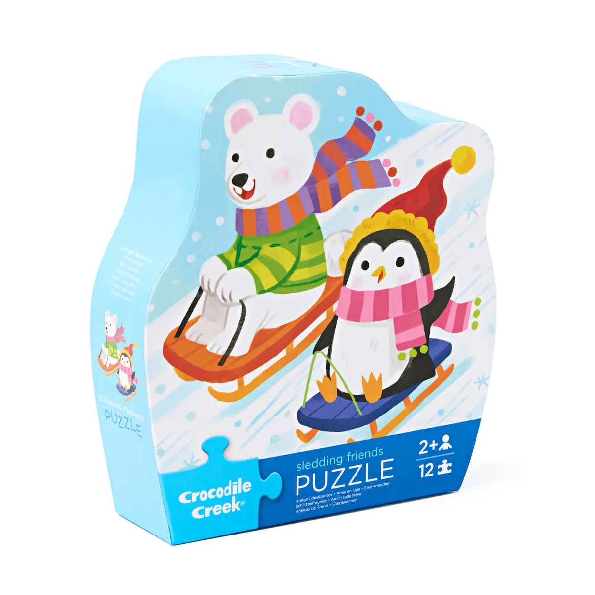 Sledding Fun 12-Piece Puzzle