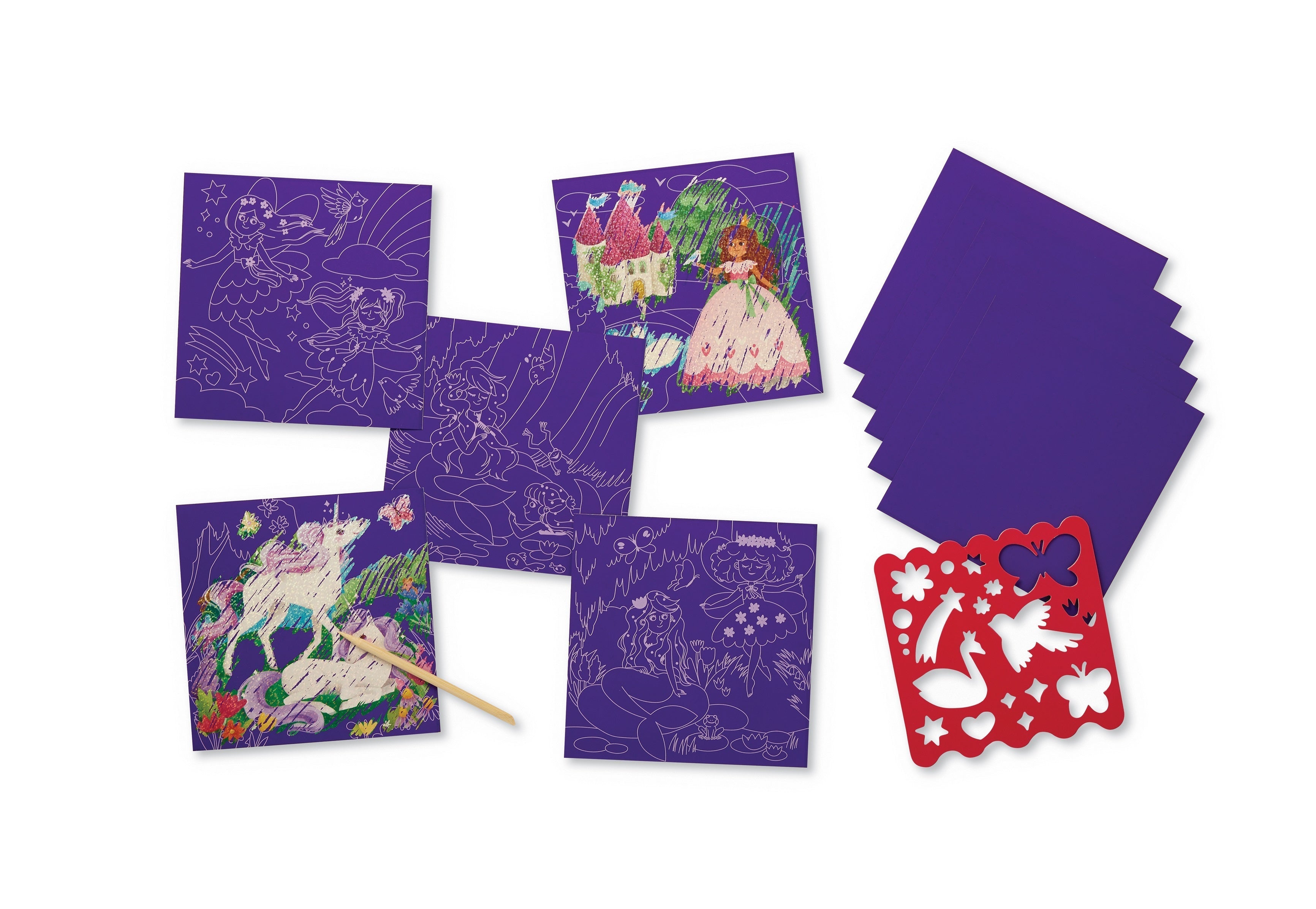 Sparkle Scratch Art Activity Set | Hopscotch Children's Store