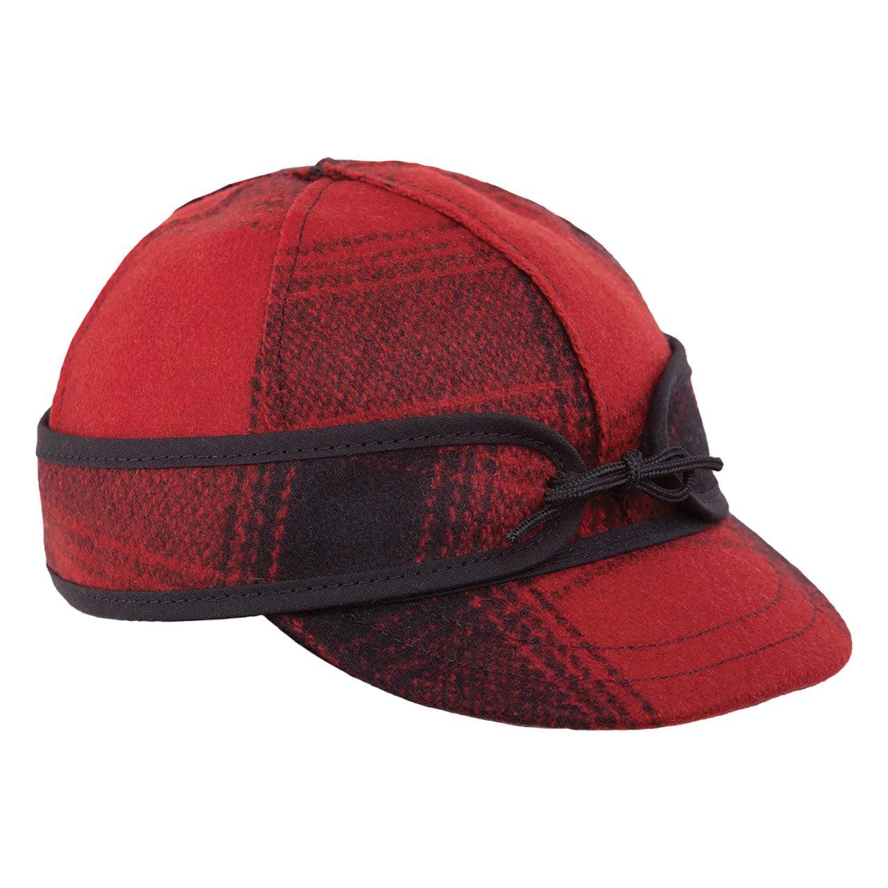 Stormy Kromer Lil' Kromer Hat - Red & Black Plaid