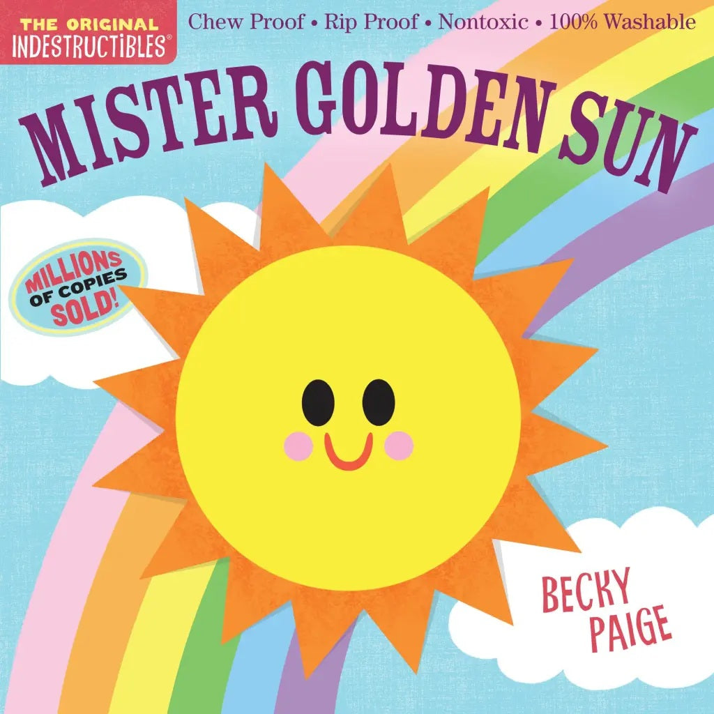 Mister Golden Sun Indestructible Book