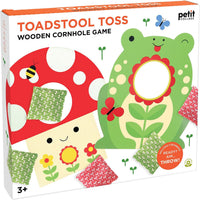 Toadstool Toss Wooden Cornhole Game