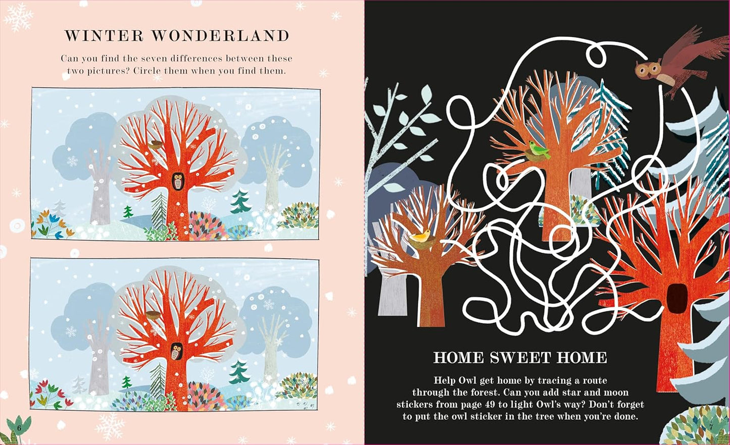 Tree: A Peek-Through Activity Book with Over 200 Stickers