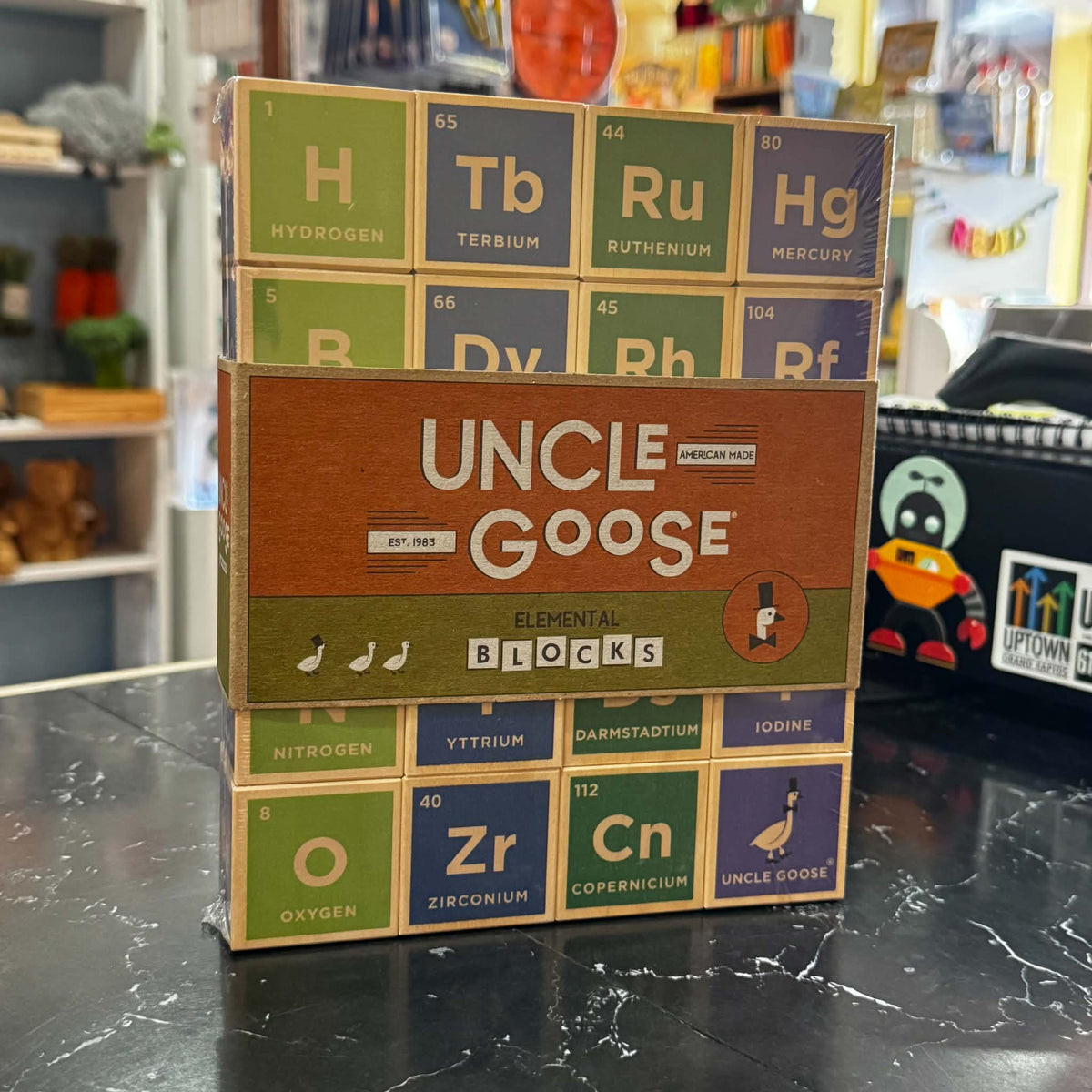 Uncle Goose Elemental Periodic Table Blocks