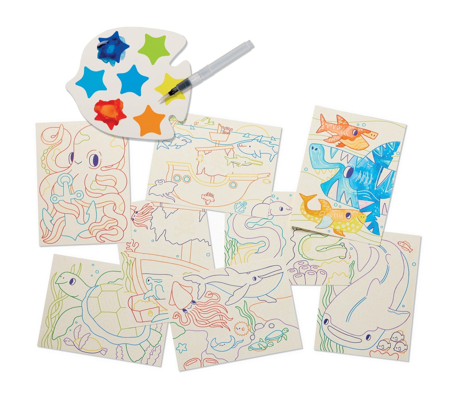 Watercolor Magic Set - Ocean Adeventure