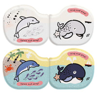 Whale & Friends Shaped Bath Book