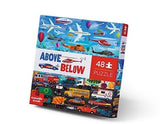 Above + Below 48-Piece Puzzle - Things That Go
