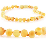 Amber Necklaces by R.B. Amber Jewelry (Small - 10-11") - Raw Butter