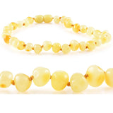 Amber Necklaces by R.B. Amber Jewelry (12 - 13") - Polished Butter