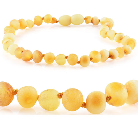 Amber Necklaces by R.B. Amber Jewelry (12 - 13") - Raw Butter