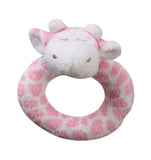Angel Dear Ring Rattle - Pink Giraffe