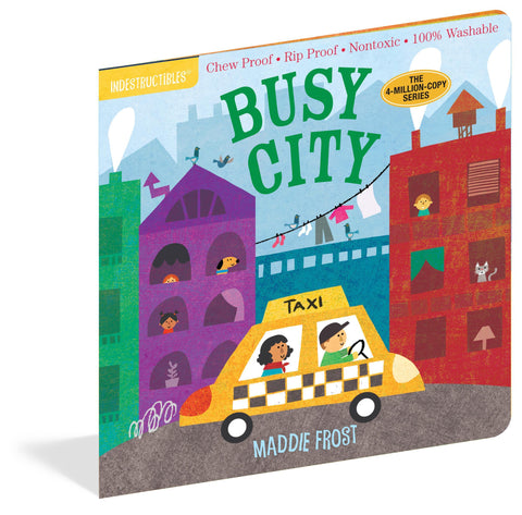 Busy City Indestructible Book