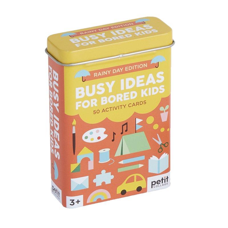 Busy Ideas for Bored Kids Activity Cards - Rainy Day Edition