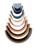 Silicone Rainbow Stacking Toy