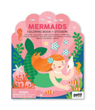 Coloring Books with Stickers - Mermaids