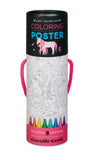 Coloring Poster Art Set - Unicorn Dreams