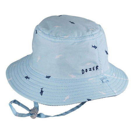 Dozer Baby Boy's Bucket Hat - Deep Sea
