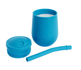 EZ-PZ Mini Cup + Straw Training System - Blue