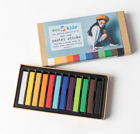 Eco-Kids Pastel Sticks - Box of 12