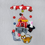 Felted Wool Mobiles from The Winding Road - Circus