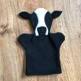 Fleece Hand Puppet - Cow