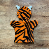 Fleece Hand Puppets - Tiger