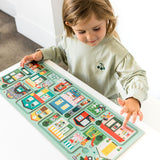Follow & Spot Puzzle - Around Town