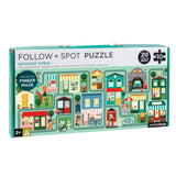 Follow & Spot Puzzle - Around Town