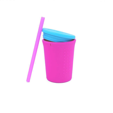 GoSili - 16oz Straw Cup Lime/Sea