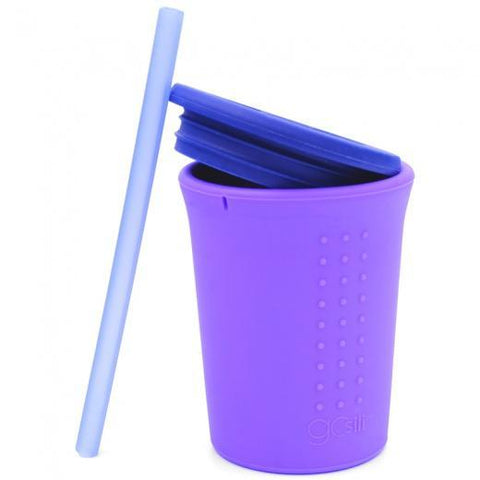 GoSili - 16oz Straw Cup Lime/Sea