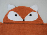 Hooded Bath Towel - Fox