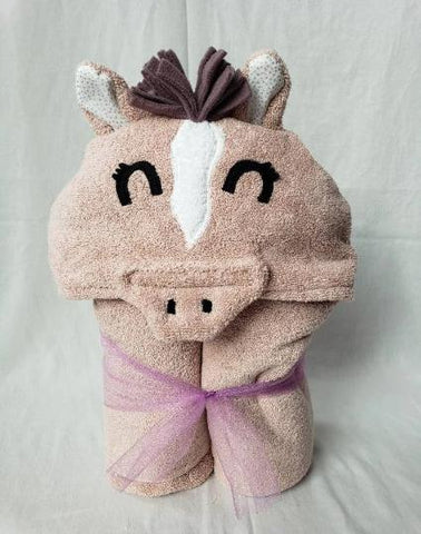 Horse hooded on sale towel