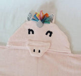 Hooded Bath Towel - Unicorn